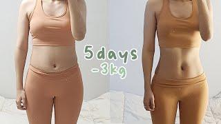 How to lose holiday weight in 5 days / Meals and Workouts / Short term diet