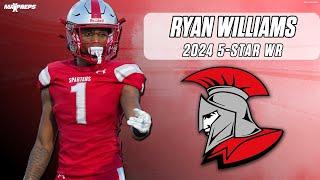 RYAN WILLIAMS 2023 HIGHLIGHTS | EXPLOSIVE WIDE RECEIVER  