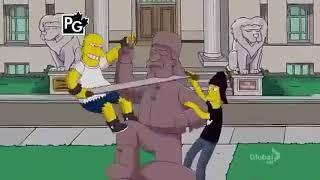 The Simpsons S24 Ep15 Black-Eyed, Please part 1