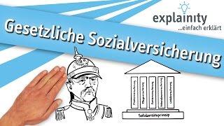 Gesetzliche Sozialversicherung einfach erklärt (explainity® Erklärvideo)