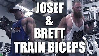 Josef Rakich - Bicep Workout with Brett from TeamJRF