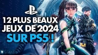 Les 12 plus BEAUX jeux sortis sur PS5 en 2024 ! 