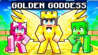 Playing as a GOLDEN GODDESS in Minecraft!