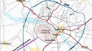 uses of #amaravathi outer ring road & construction with  phases 1 , 2 , 3 connecting road with ORR