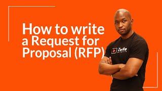 How to write a Request for Proposal (RFP)