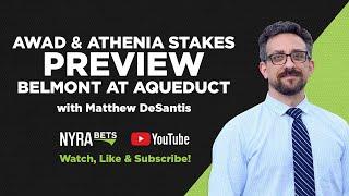 Awad and Athenia Stakes Preview for NYRA Saturday Stakes at Aqueduct