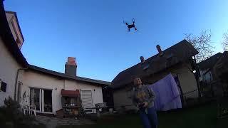 Skypro E88  Dron for 20Eur, flight testing