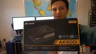 Corsair AX1600i Unboxing and Review