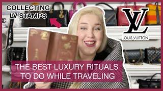 The BEST luxury to collect while traveling | My Louis Vuitton stamp collection | tips & tricks