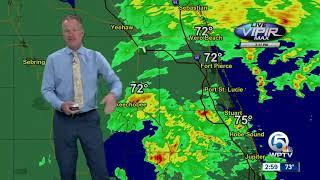 LIVE: Showers, storms impacting Palm Beach County, Treasure Coast