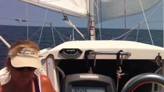 MacGregor 26 Sailing Lake Superior amongst the Apostle Islands out of Bayfield