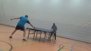 stoni vs Robert Birner 2  20241009 CVJM Erlangen Table Tennis Reha