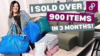 Hundreds of Poshmark Sales, Holiday Try On Haul & a NEW couch! Reseller Liquidation Vlogmas