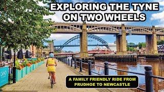 Exploring the Tyne on two wheels  | A Family friendly ride from  Prudhoe to Newcastle