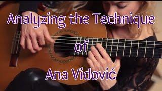 Analyzing the Guitar Technique of Ana Vidović