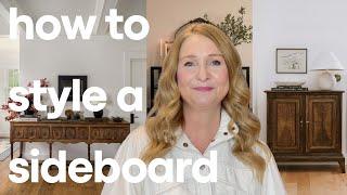 HOW TO STYLE A SIDE BOARD | INTERIOR DESIGN