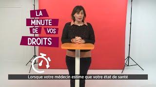 La Minute de vos Droits - Arrêt maladie, quelles démarches à effectuer ?