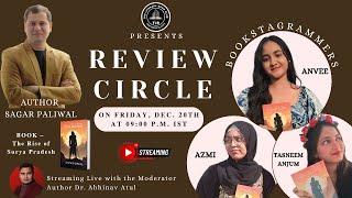 REVIEW CIRCLE - 01 | One Author - Three Boosktagrammers | One Verdict #TLB_TheDigitalCity