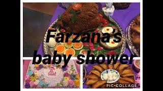 Farzana's baby shower vlog