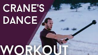 FULL Steel Mace Flow Workout - Crane's Dance