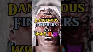 Most DangerousFinishers in WWE (Part-1) || Reel O Maniac #subscribe #wwe #wweshorts