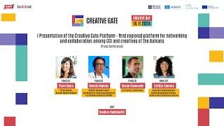 Presentation of the Creative Gate - introductory speeches