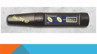 T75 TDS Temp  WATERPROOF METER.wmv