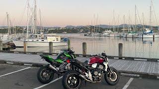 Casual Motorcycle Ride ( Wellington, New Zealand )