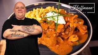 Deftiger Filettopf mit Gemüse und Spätzle I Herbstgericht , einfaches Onepot Rezept @BerndZehner