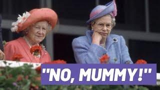 "No Mummy!" Queen Elizabeth talks back to her mum