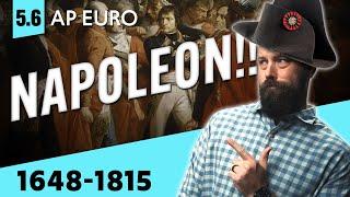 NAPOLEON Bonaparte, Explained [AP Euro Review—Unit 5 Topic 6]