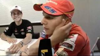 echt witziger interview versuch mit Bradl,Hofmann  und Cortese