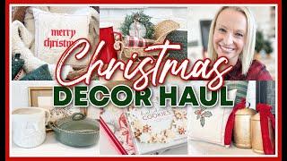 HUGE CHRISTMAS DECOR HAUL 2024 | WALMART, TARGET, AMAZON CHRISTMAS DECOR IDEAS