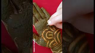 Easy mahendi design trick 2022 | Simple Mehndi Designs | Latest Henna Designs | Mehendi #shorts