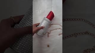 DIY Lipstick Bag #shorts #handmade #diy #crafteraditi #diybag #hanmadebag #recreate