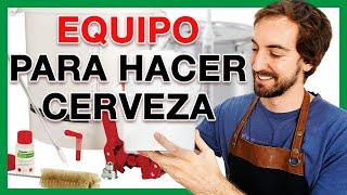  EQUIPO necesario para hacer CERVEZA ARTESANAL EN CASA  KIT, INGREDIENTES y 1ª RECETA ️ Tutorial