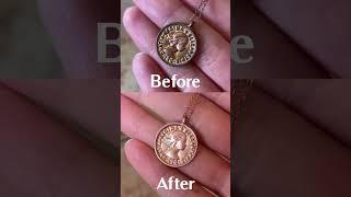 How To Clean Tarnished Jewelry #shorts