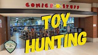 Toy Hunt @ Comics N Stuff Carlsbad CA toy hunting marvel DC comics pops