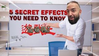 5 GREAT yugioh tips no one knows