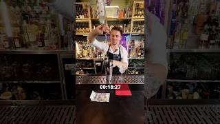 Challenge! How to make Daiquiri in 30 seconds #flairbartender