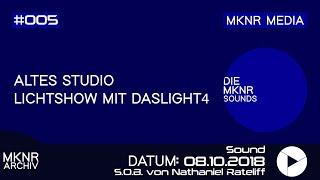 Lichtshow mit Daslight4 im alten Studio // Song: S.O.B. von Nathaniel Rateliff