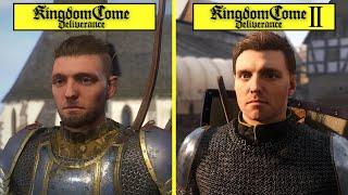 Kingdom Come Deliverance I vs II Early Graphics Comparison