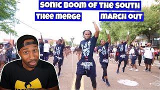 BandHead REACTS to Jackson State University J5 Drum Major March Out - THEE MERGE (2024)