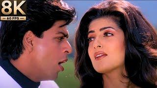 8K Remastered - Hum To Deewane Huye Yaar | Shahrukh Khan, Twinkle Khanna | Baadshah