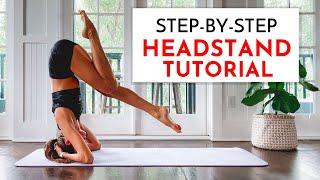 How to do a Headstand with Drills - Easy Tutorial for Beginner Headstands | Yoga with Kate Amber