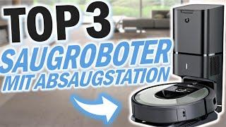 Top 3 SAUGROBOTER MIT ABSAUGSTATION 2025 | Staubsaugroboter mit Absaugstation Test