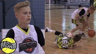 7th Grader Collin Chandler has NASTY HANDLES - 2017 EBC Utah Mixtape