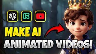 Create Animated Videos using AI for FREE! - Best Free AI Text To Animated Video Generator Tool