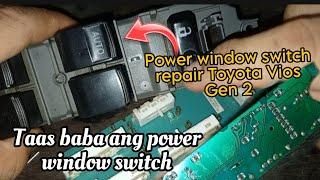 Tips kung Paano ayusin ang taas baba nang power window switch, stock etc..