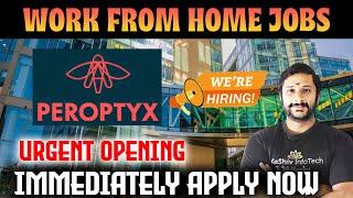 Peroptyx is Hiring | Permanent Work from Home jobs | Today Job Vacancy in Tamil #jobsearch